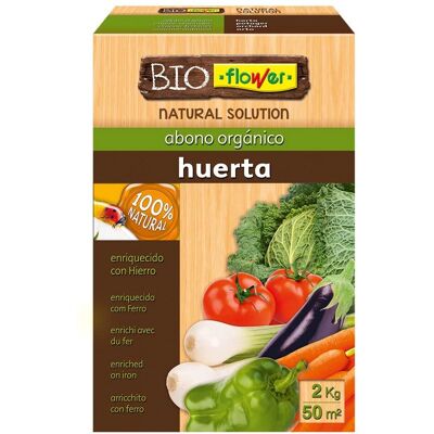 Bioflower Fertilizante Orgánico 2kg - Producto de Jardín Bioflower Fertilizante Orgánico 2kg - Producto de Jardín