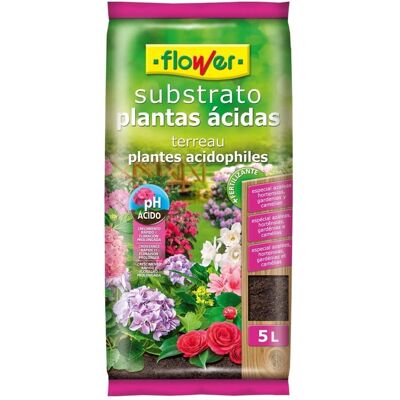 Substrat pour Plantes Acides - 5L - FLOWER - Publicité Substrat pour Plantes Acides - 5L - FLOWER - Publicité