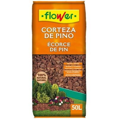 Mantillo de Corteza de Pino - 50L - Decoración de Jardín Mantillo de Corteza de Pino - 50L - Decoración de Jardín