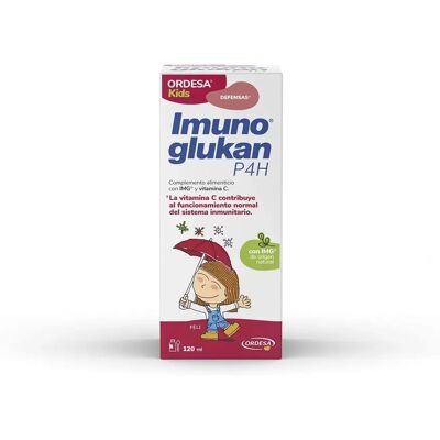 Ordesa Imunoglukan P4H 120ml - Suplemento alimenticio para inmunidad Ordesa Imunoglukan P4H 120ml - Suplemento alimenticio para inmunidad