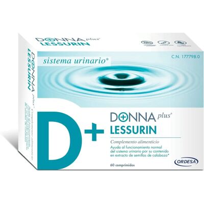 Donna Plus Donnaplus Lessurin - Suplemento para la vejiga Donna Plus Donnaplus Lessurin - Suplemento para la vejiga