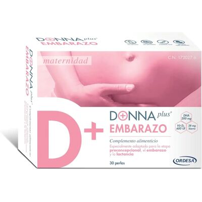 Donna Plus Embarazo - Alto DHA, Ácido Fólico, Hierro, Vitaminas Donna Plus Embarazo - Alto DHA, Ácido Fólico, Hierro, Vitaminas