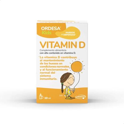 Ordesa Vitamina D 10ml gotas - Suplemento Alimenticio Ordesa Vitamina D 10ml gotas - Suplemento Alimenticio