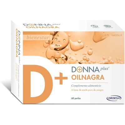 DONNAPLUS Oilnagra 60 Perlen - Nahrungsergänzung DONNAPLUS Oilnagra 60 Perlen - Nahrungsergänzung