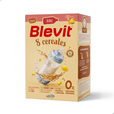 Blevit Bibe 8 Cereales 500 g - Comida para bebés Blevit Bibe 8 Cereales 500 g - Comida para bebés