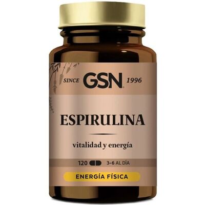 GSN Espirulina 300mg - 120 tabletas - Suplemento dietético GSN Espirulina 300mg - 120 tabletas - Suplemento dietético