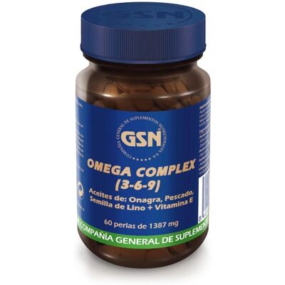 GSN Omega Komplex 3-6-9 - Nahrungsergänzungsmittel GSN Omega Komplex 3-6-9 - Nahrungsergänzungsmittel