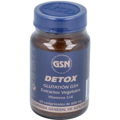 GSN Detox Glutathion 60 Tabletten - Nahrungsergänzung GSN Detox Glutathion 60 Tabletten - Nahrungsergänzung