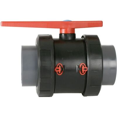 Jimten - Válvula esfera hembra PVC - 75 mm - PVC - Valve Jimten - Válvula esfera hembra PVC - 75 mm - PVC - Valve