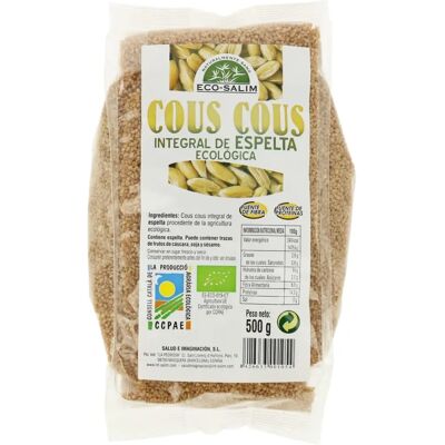 Eco Salim Cuscuz de espelta integral - Cous Cous Eco Salim Cuscuz de espelta integral - Cous Cous