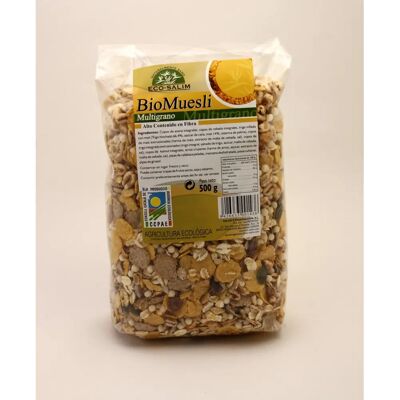 Eco Salim Muesli multigrãos biológico 500g - Pequeno-almoço Eco Salim Muesli multigrãos biológico 500g - Pequeno-almoço