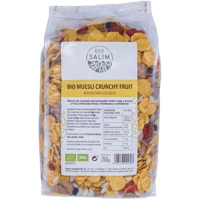 Eco Salim Muesli Orgânico Morango-Açai-Morango - 250g Eco Salim Muesli Orgânico Morango-Açai-Morango - 250g