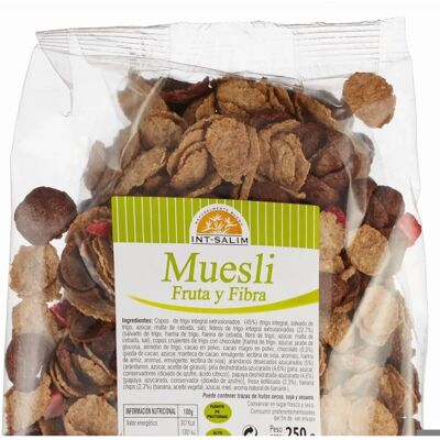 Int-Salim Obst- und Faser-Müsli - Muesli Int-Salim Obst- und Faser-Müsli - Muesli