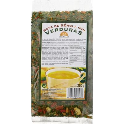 Int-Salim Gemüse Semola 250g - Gemüse, Weizen, Reis Int-Salim Gemüse Semola 250g - Gemüse, Weizen, Reis