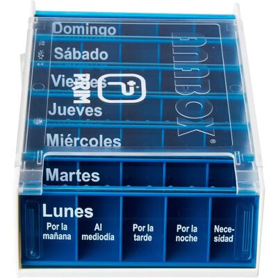 Organizador de pastillas Ortopedia Anabox I3100 Semanal - Tipo de producto Organizador de pastillas Ortopedia Anabox I3100 Semanal - Tipo de producto