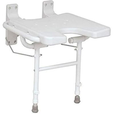 PRIM Siège de Douche Pliable Ergonomique - Fixé au Mur, 135kg PRIM Siège de Douche Pliable Ergonomique - Fixé au Mur, 135kg