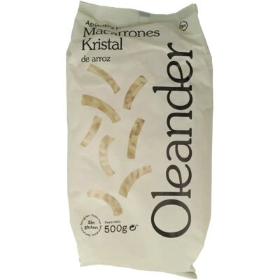 Macarrones de arroz bio Oleander - Sin gluten, Saludables, Pack de 3-10 Macarrones de arroz bio Oleander - Sin gluten, Saludables, Pack de 3-10