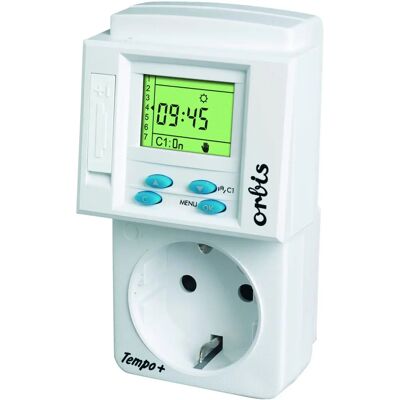 Timer programmabile Orbis - Riserva digitale di 1 anno - 230V Timer programmabile Orbis - Riserva digitale di 1 anno - 230V