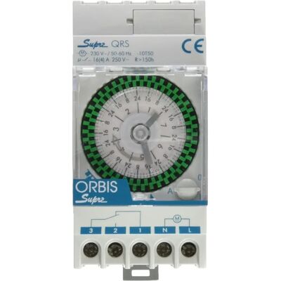 Orbis Model SUPRA QRS 230V - Timer Switch for DIN Rail Orbis Model SUPRA QRS 230V - Timer Switch for DIN Rail