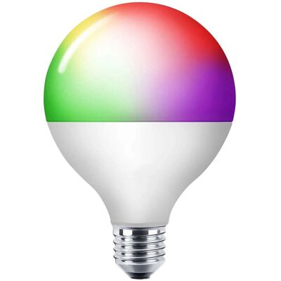 Ampoule intelligente Wi-Fi Muvit MIOBULB007 - 10W - Multicolore - Publicité Ampoule intelligente Wi-Fi Muvit MIOBULB007 - 10W - Multicolore - Publicité