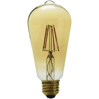 Bombilla inteligente Muvit MIOBULB011 E27 Wi-Fi Ámbar Bombilla inteligente Muvit MIOBULB011 E27 Wi-Fi Ámbar