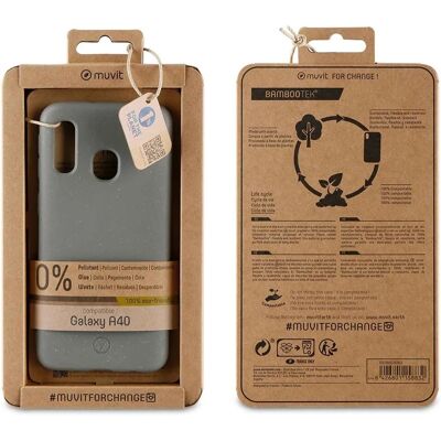 MUVIT Bambootek White - Phone Case MUVIT Bambootek White - Phone Case