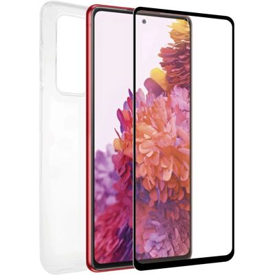 Muvit Transparent Soft Crystal Phone Case & Screen Protector - Samsung Galaxy S20 FE 5G Muvit Transparent Soft Crystal Phone Case & Screen Protector - Samsung Galaxy S20 FE 5G