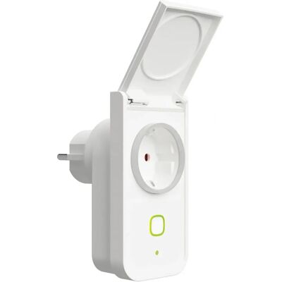 Enchufe inteligente exterior Muvit Io - IP44, Bluetooth Mesh, 230V Enchufe inteligente exterior Muvit Io - IP44, Bluetooth Mesh, 230V
