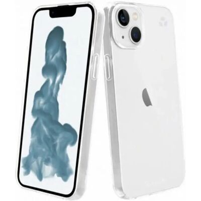 Coque Transparente Recycletek Muvit pour iPhone 14 - Étui Coque Transparente Recycletek Muvit pour iPhone 14 - Étui