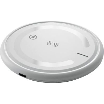 Carregador Sem Fio Muvit - Modelo W114-R, 15W, Branco - Carregador sem fio Carregador Sem Fio Muvit - Modelo W114-R, 15W, Branco - Carregador sem fio