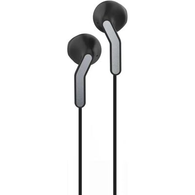 Fones de Ouvido In-Ear Muvit - Modelo E56 - Microfone - Jack 3.5mm - Preto Fones de Ouvido In-Ear Muvit - Modelo E56 - Microfone - Jack 3.5mm - Preto