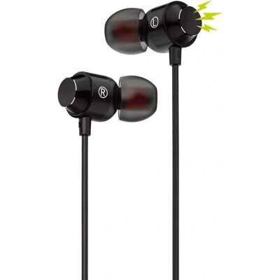 Muvit M32 In-Ear-Kopfhörer - Magnetisch USB-C - Schwarz Muvit M32 In-Ear-Kopfhörer - Magnetisch USB-C - Schwarz