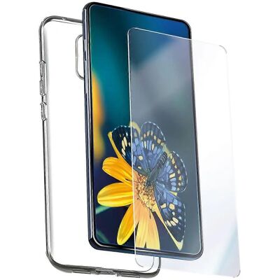 Coque et protecteur d'écran Muvit pour Samsung Galaxy A54 5G - Transparent - Publicité Coque et protecteur d'écran Muvit pour Samsung Galaxy A54 5G - Transparent - Publicité