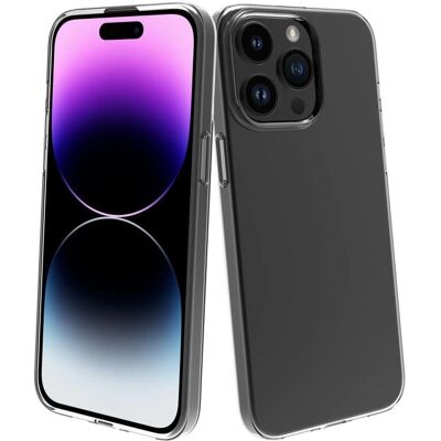 Capa Ecológica Transparente Muvit para iPhone 15 Pro Max Capa Ecológica Transparente Muvit para iPhone 15 Pro Max