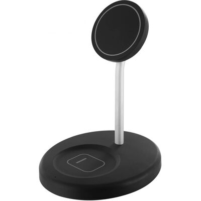 Carregador sem fio Muvit - MagSafe Rápido 15W, Dispositivo Duplo Carregador sem fio Muvit - MagSafe Rápido 15W, Dispositivo Duplo