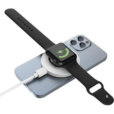 Carregador sem fio Muvit - MagSafe, iWatch, AirPods - 15W Carregador sem fio Muvit - MagSafe, iWatch, AirPods - 15W