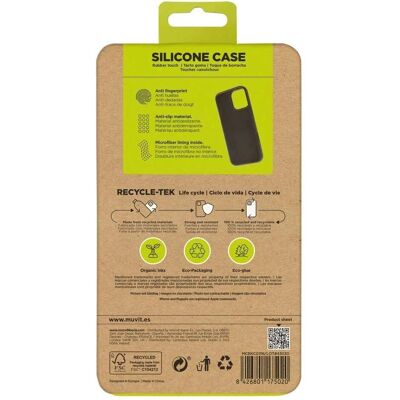 Funda ecológica Muvit for Change para iPhone 16 Pro Max Funda ecológica Muvit for Change para iPhone 16 Pro Max