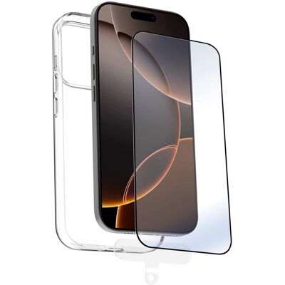 Muvit iPhone 17 Pro Eco-Friendly Case & Screen Protector - Mobile Phone Cover Muvit iPhone 17 Pro Eco-Friendly Case & Screen Protector - Mobile Phone Cover