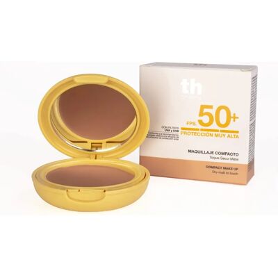 Maquilhagem compacta SPF 50 TH Pharma - Acabamento mate natural Maquilhagem compacta SPF 50 TH Pharma - Acabamento mate natural