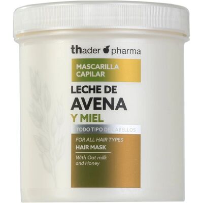 Masque capillaire lait d'avoine et gelée royale - Tous types de cheveux Masque capillaire lait d'avoine et gelée royale - Tous types de cheveux