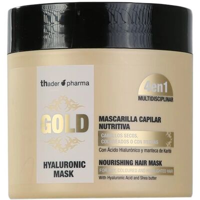 TH Pharma Mascarilla Capilar Gold - Nutritiva 4 en 1 para cabello teñido TH Pharma Mascarilla Capilar Gold - Nutritiva 4 en 1 para cabello teñido