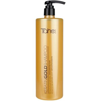 Tahe Gold Keratin Shampoo - Leicht, Glanz, Volumen Tahe Gold Keratin Shampoo - Leicht, Glanz, Volumen