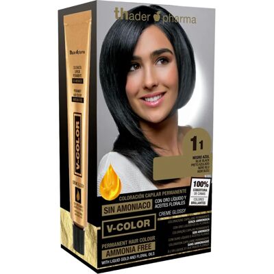 TH Pharma Kit Colore Capelli Blu-Nero - Kit Colorazione TH Pharma Kit Colore Capelli Blu-Nero - Kit Colorazione