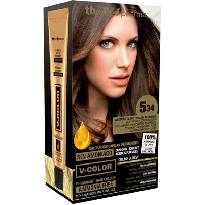 Kit de Tinta para Cabelos Tahe V-Color - Tipo de Cabelo Kit de Tinta para Cabelos Tahe V-Color - Tipo de Cabelo