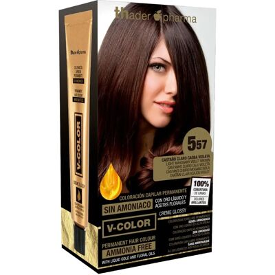Tahe V-Color Kit Coloration Permanente Cheveux Sans Ammoniaque - Kit Colorant Tahe V-Color Kit Coloration Permanente Cheveux Sans Ammoniaque - Kit Colorant