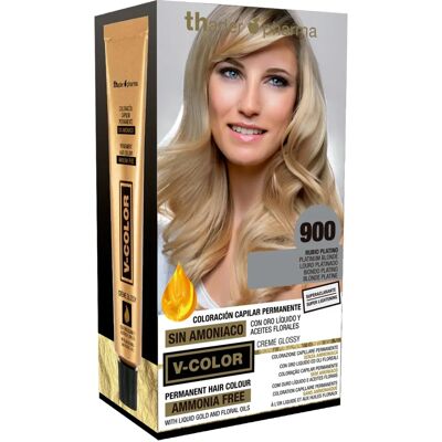 Kit de Coloration Cheveux Blond Platine Sans Ammoniaque - Type de Cheveux Kit de Coloration Cheveux Blond Platine Sans Ammoniaque - Type de Cheveux