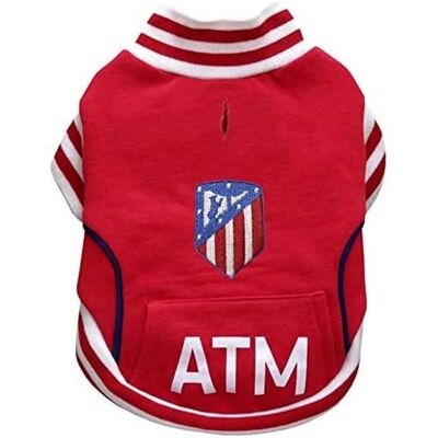 Cypbrands - Atlético Madrid Dog Hoodie - Rosso XS Cypbrands - Atlético Madrid Dog Hoodie - Rosso XS