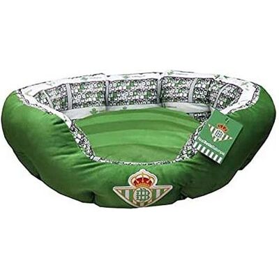 Betis Hundebett - Stadion-Motiv, Abnehmbares Kissen, 2 Größen Betis Hundebett - Stadion-Motiv, Abnehmbares Kissen, 2 Größen