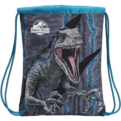 Sac à cordon bleu Jurassic World - Sac à dos - Publicité Sac à cordon bleu Jurassic World - Sac à dos - Publicité