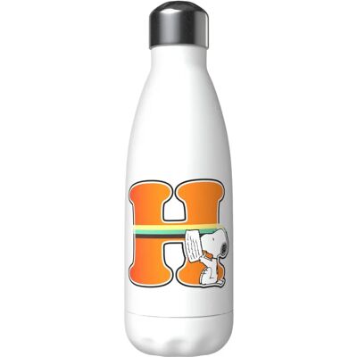 Bouteille en Acier Inoxydable Personnalisée Snoopy Lettre H - Type de Produit Bouteille en Acier Inoxydable Personnalisée Snoopy Lettre H - Type de Produit